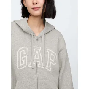 GAP HERITAGE Dámska mikina, sivá, veľkosť