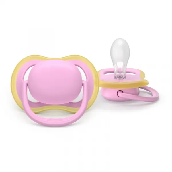 Philips AVENT Cumlík Ultra air ružová/zelená 6-18m dievča 2ks