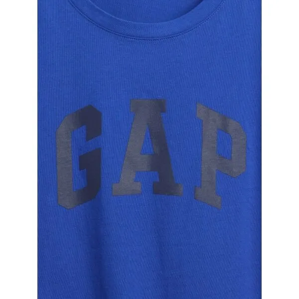 GAP V-FRNCH SS LOGO CLSSC TEE FA25 Dámske tričko, modrá, veľkosť