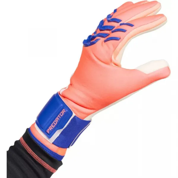 Futbalové brankárske rukavice ADIDAS PRED GL LGE SIGCOR WHITE LUCBLU