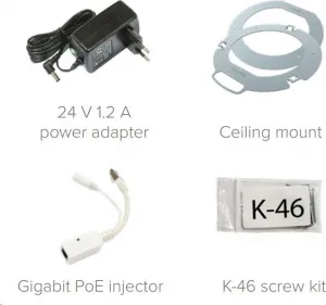 MikroTik cAP ac (RBcAPGi-5acD2nD), 716MHz CPU, 128MB RAM, 2xLAN, 2.4+5GHz, 802.11b/g/n/ac, PoE 802.3af/at, vrátane. Licencie L4