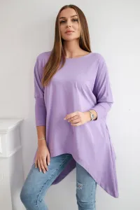 Legínovo Biela oversized blúzka Farba: Modrá, Veľkosť: UNI