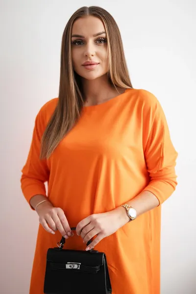 Legínovo Biela oversized blúzka Farba: Modrá, Veľkosť: UNI