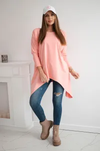 Legínovo Biela oversized blúzka Farba: Modrá, Veľkosť: UNI