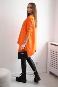 Legínovo Biela oversized blúzka Farba: Modrá, Veľkosť: UNI