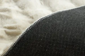 Koberec BUBBLE slonová kosť 12 štrukturálny 3D