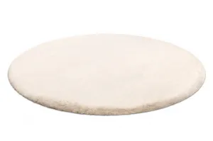 Koberec TEDDY NEW sand 52 béžový, kruh