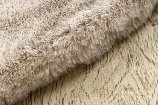 Koberec TEDDY NEW sand 52 béžový, kruh
