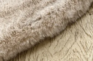 Koberec TEDDY NEW sand 52 béžový, kruh