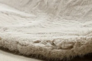 Koberec TEDDY NEW sand 52 béžový, kruh