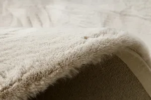 Koberec TEDDY NEW sand 52 béžový, kruh