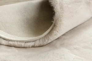 Koberec TEDDY NEW sand 52 béžový, kruh