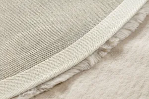 Koberec TEDDY NEW sand 52 béžový, kruh