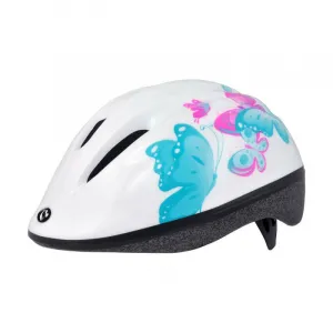 Detská cyklistická prilba HQBC KIQS Butterfly biela