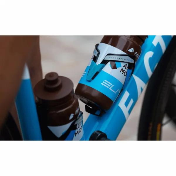 Košík na fľašu na bicykel ELITE CUSTOM RACE PLUS Blue