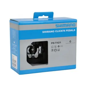 Pedále na bicykel SHIMANO PD-T421 Click´R SPD cage+lock SM-SH56