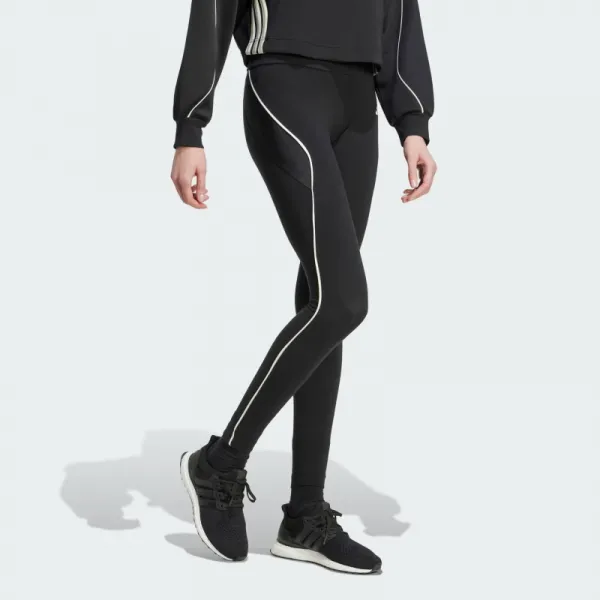 Dámske legíny ADIDAS W STADIUM TIGHT BLACK OWHITE