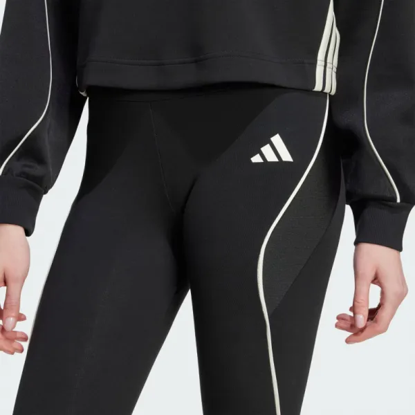 Dámske legíny ADIDAS W STADIUM TIGHT BLACK OWHITE