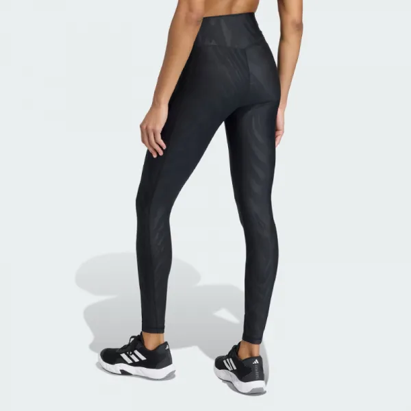Dámske legíny ADIDAS OPTIME AOP BLACK