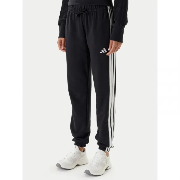 Dámske tepláky ADIDAS W 3S FT CF PT BLACK WHITE