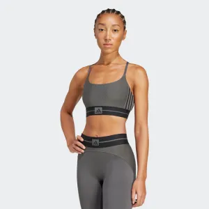 Dámska tréningová športová podprsenka ADIDAS HYG RIB BRALETT GRESIX BLACK