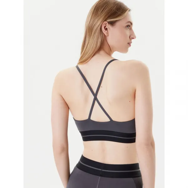 Dámska tréningová športová podprsenka ADIDAS HYG RIB BRALETT GRESIX BLACK