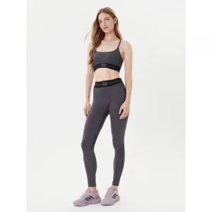 Dámska tréningová športová podprsenka ADIDAS HYG RIB BRALETT GRESIX BLACK