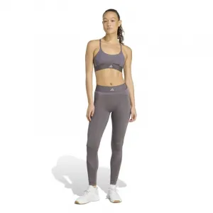 Dámska tréningová športová podprsenka ADIDAS HYG SHN BRALETT GRESTR GREY