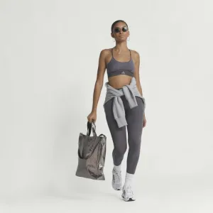 Dámska tréningová športová podprsenka ADIDAS HYG SHN BRALETT GRESTR GREY