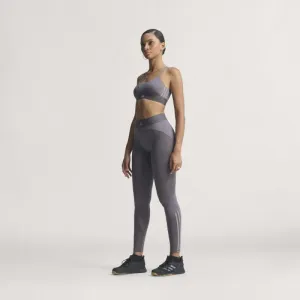 Dámska tréningová športová podprsenka ADIDAS HYG SHN BRALETT GRESTR GREY