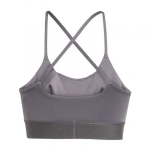 Dámska tréningová športová podprsenka ADIDAS HYG SHN BRALETT GRESTR GREY