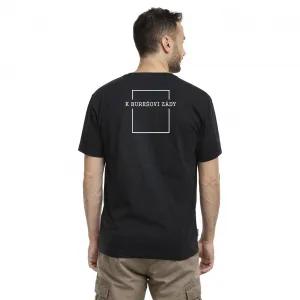 Bushman Pánske tričko Vanek, čierne XXXXL