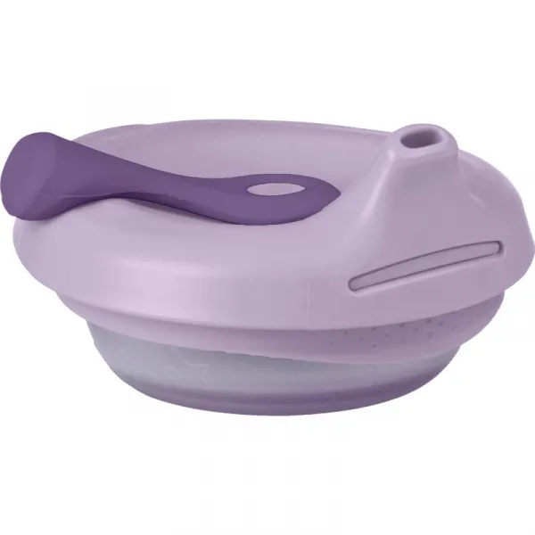 B.Box Snack Box kapsička na jedlo plniteľná Purple 110 ml