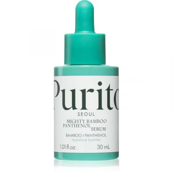 Purito Mighty Bamboo Panthenol Serum intenzívne regeneračné sérum pre obnovu kožnej bariéry 30 ml