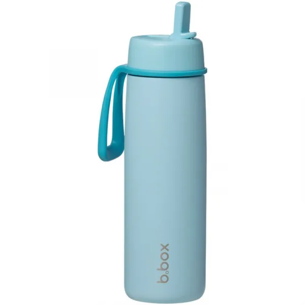 B.Box Stainless Steel Thermos Bottle termofľaša s rúrkou Lagoon 690 ml