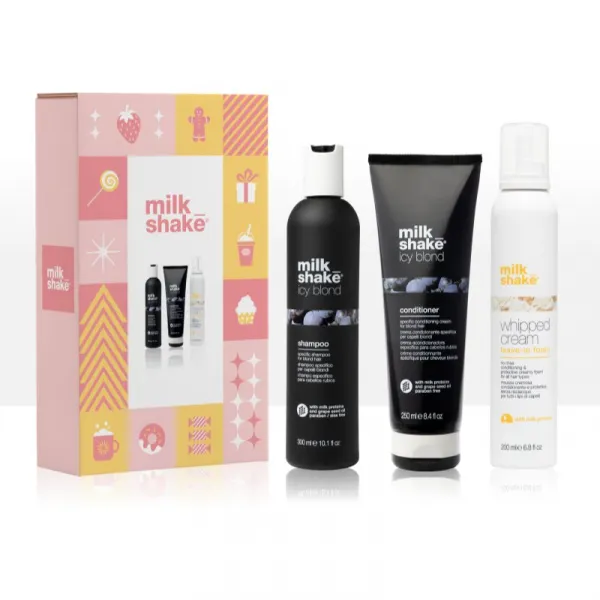 milk_shake® Icy Blond Set darčeková sada pre blond a melírované vlasy