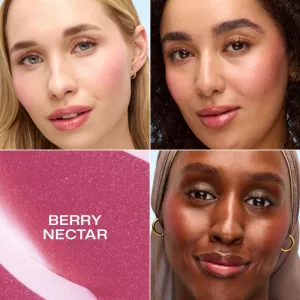Lumene Invisible Illumination tekutá lícenka pre rozjasnenie pleti odtieň Berry Nectar 15 ml