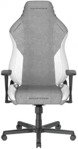 Herná stolička DXRacer DRIFTING XL sivo-biela, látková