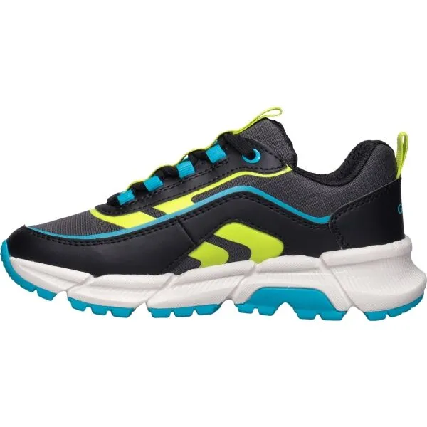 Geox J FLEXYPER PLUS B Detské tenisky, čierna, veľkosť