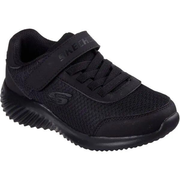 Skechers BOUNDER - TREKZIC Detská vychádzková obuv, čierna, veľkosť