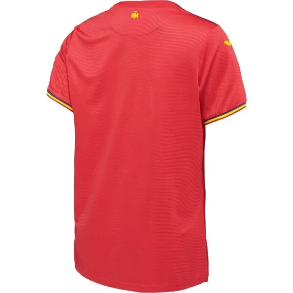 Joma FED. FUTBOL RUMANÍA 2ND SHORT SLEEVE T-SHIRT Pánsky futbalový dres, červená, veľkosť