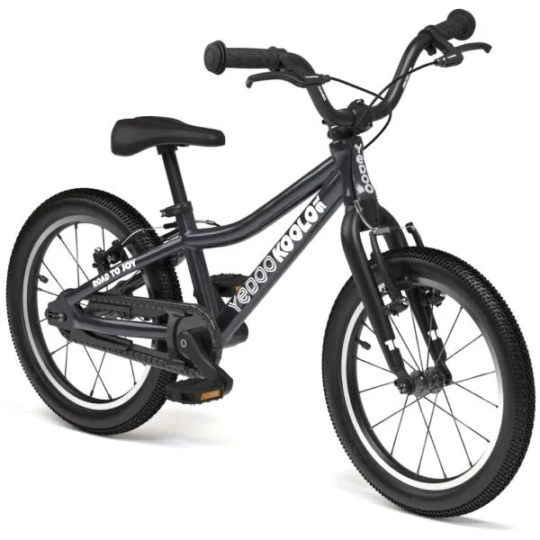 Yedoo KOOLO 16 Detský bicykel, tmavo sivá, veľkosť 16" (100 - 125 cm)