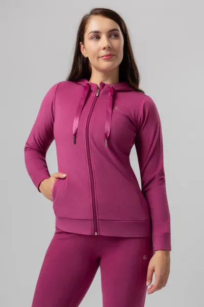 LELOSI Supercomfort mikina na zips Dessa L
