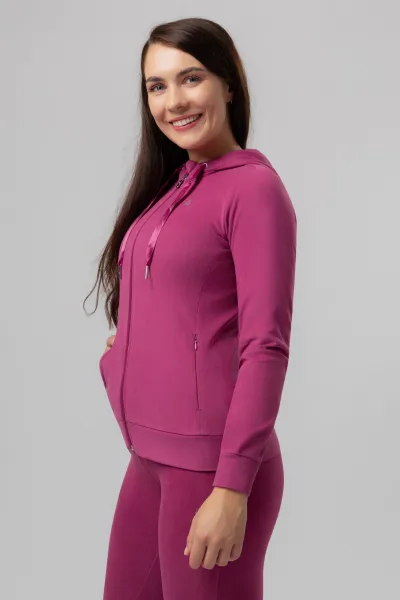 LELOSI Supercomfort mikina na zips Dessa L