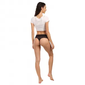 Dámske nohavičky brazilky Calvin Klein čierne (QD5284-UB1) S
