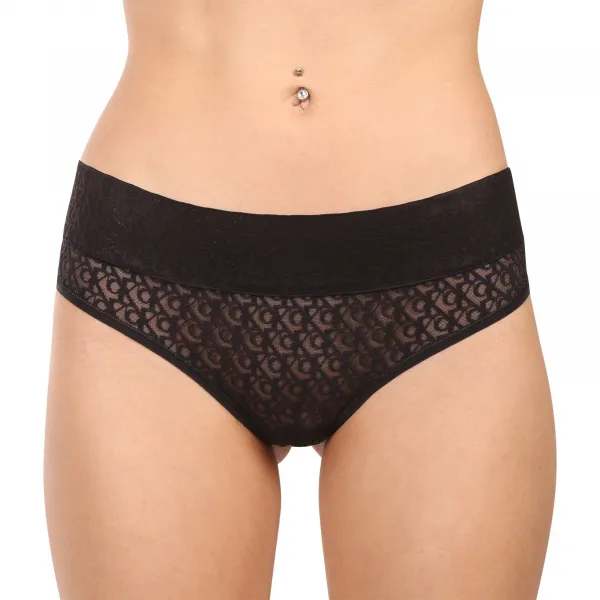 Dámske nohavičky brazilky Calvin Klein čierne (QD5284-UB1) S