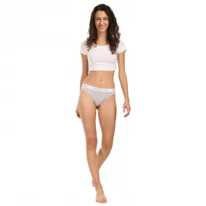 Dámske tangá Tommy Hilfiger sivé (UW0UW03835 P61) M