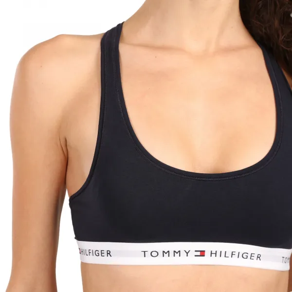 Dámska podprsenka Tommy Hilfiger modrá (UW0UW03820 DW5) S