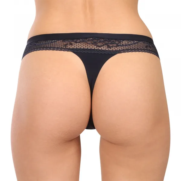 Dámske tangá Tommy Hilfiger modrá (UW0UW02473 DW5) S