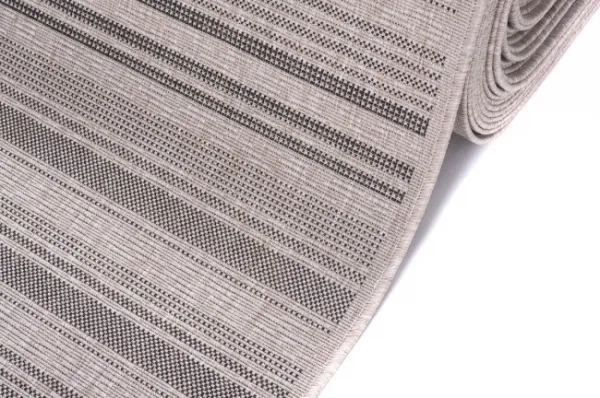 Behúň Floorlux 20201 strieborný / čierny